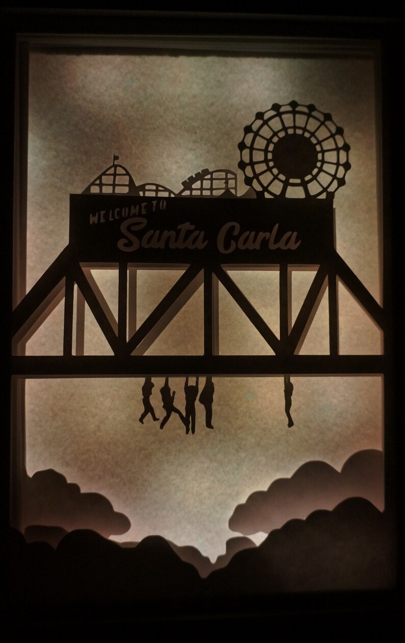 Download The Lost Boys inspired Halloween shadow box SVG PDF PNG ...