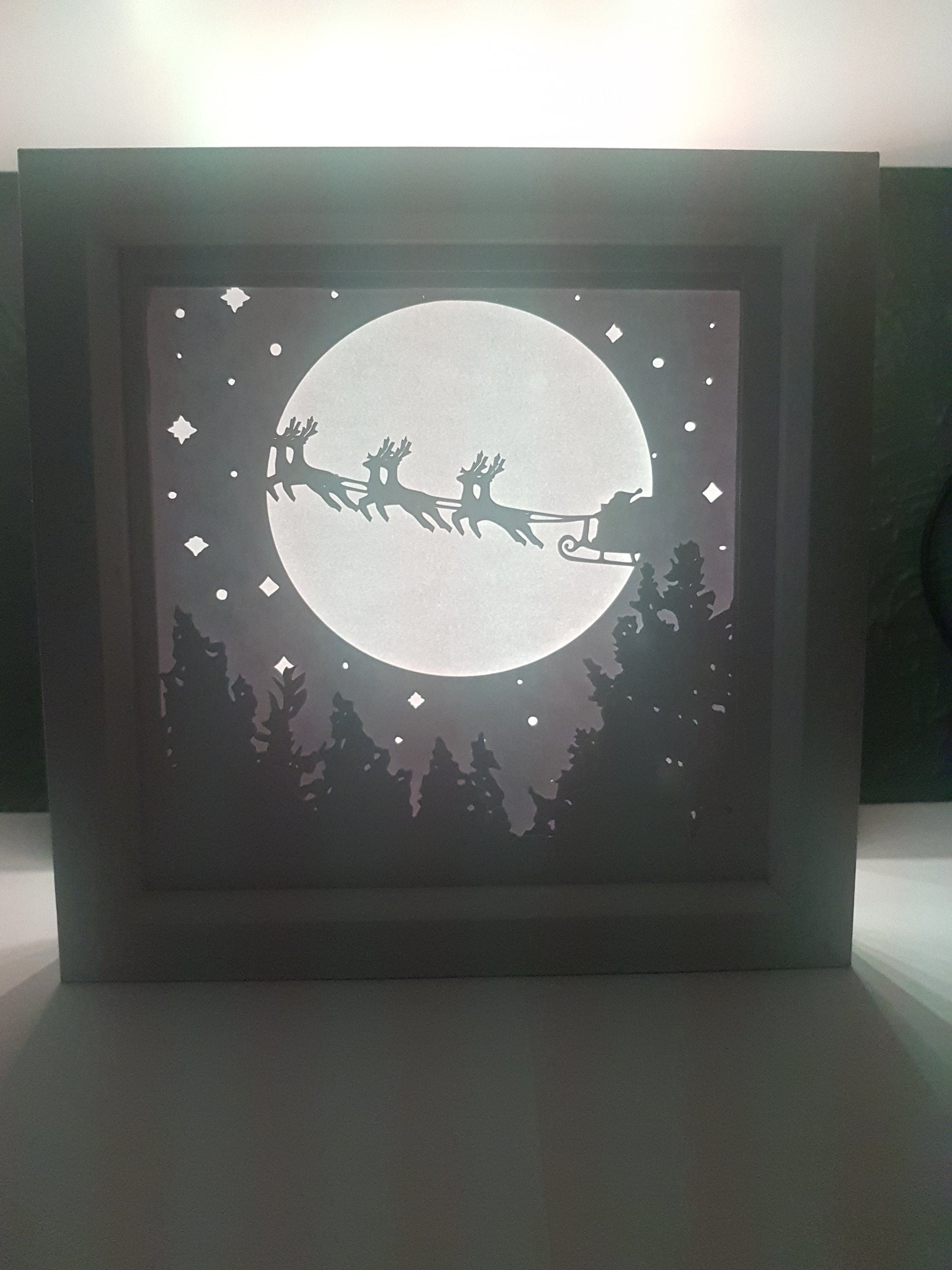 Free Shadow Box Svg File Christmas Sadesain Arts - vrogue.co