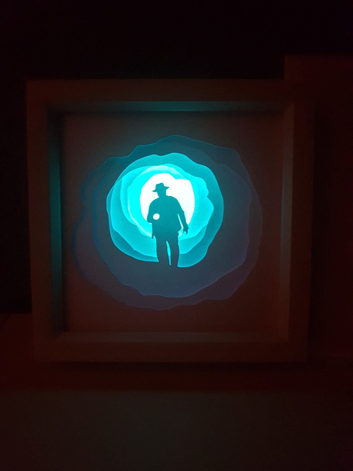 Stranger Things inspired shadow box SVG PDF PNG paper cutting | Etsy