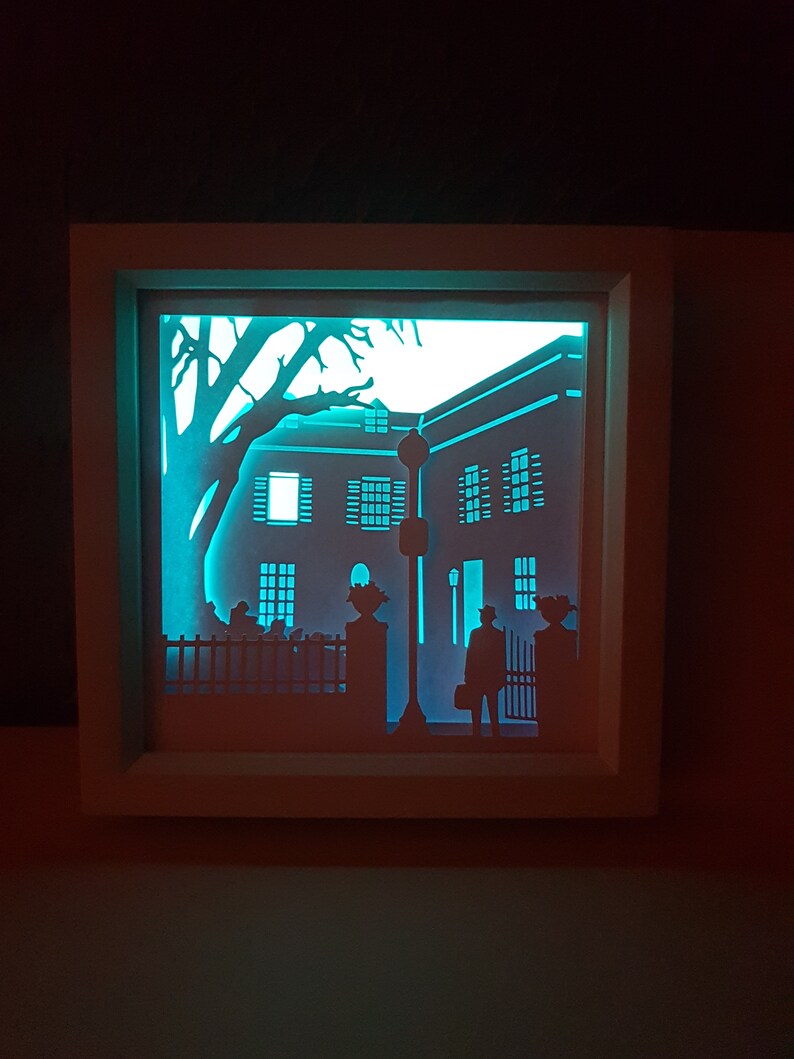 Download The Exorcist inspired Halloween shadow box SVG PDF PNG ...