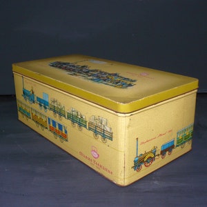 Puszka XL z połowy wieku *Czajnik, Kolej-Orzeł* Nostalgia Niemcy lata 50.