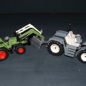Vintage siku Farmer 2612claas Hay Cart 1:32 Metal Toy Hay Spreader 