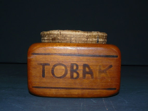teak tobacco Midcentury Teak Tobacco Box*sowekonst Sowestad Sweden* 60s Teakwood Tobacco  Box