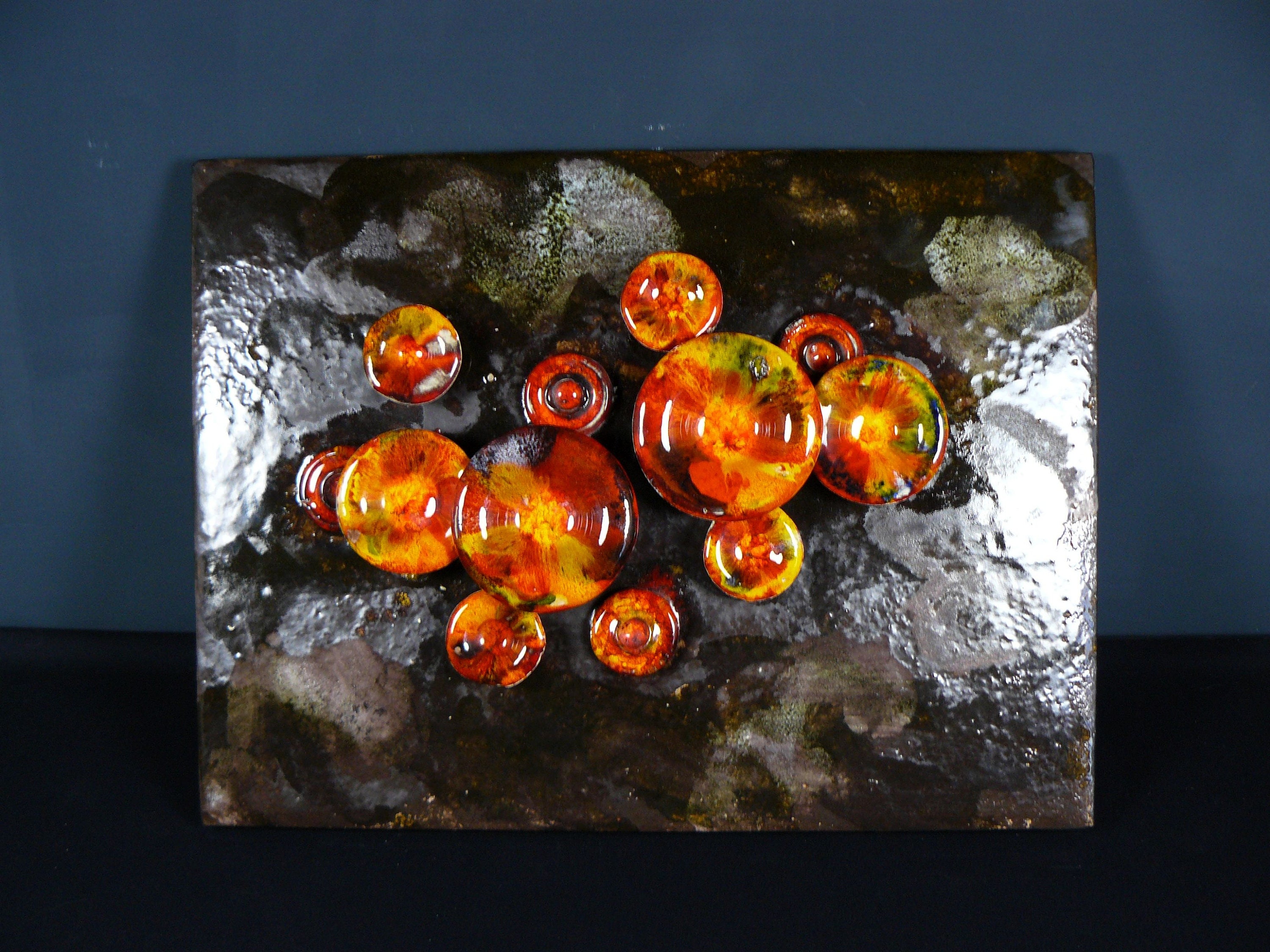 Ruscha Mushroom Wall Plate - Etsy