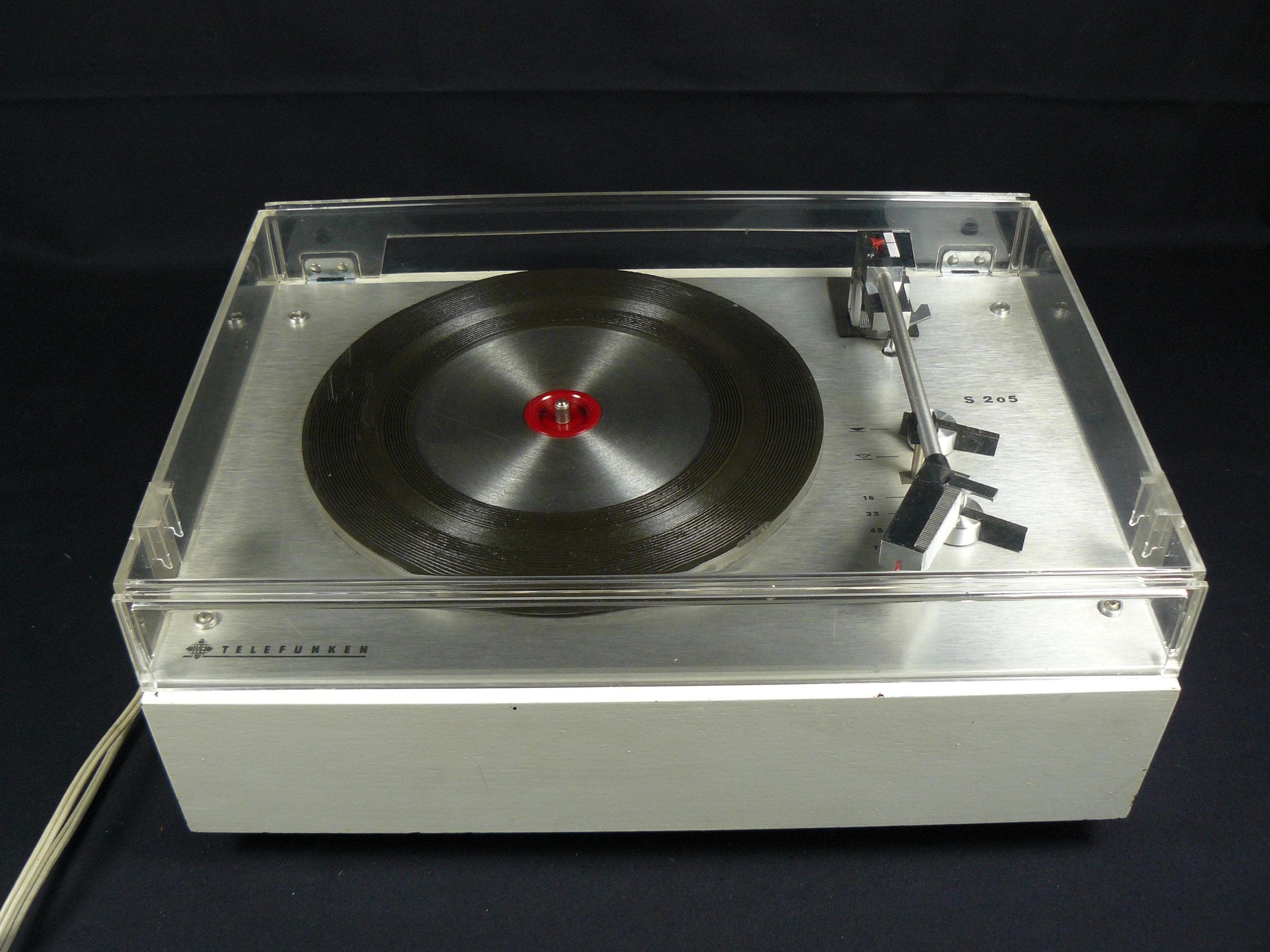 Platine Vinyle Vintage TELEFUNKEL S50 - Tourne-disque Très Bon état - Occasion