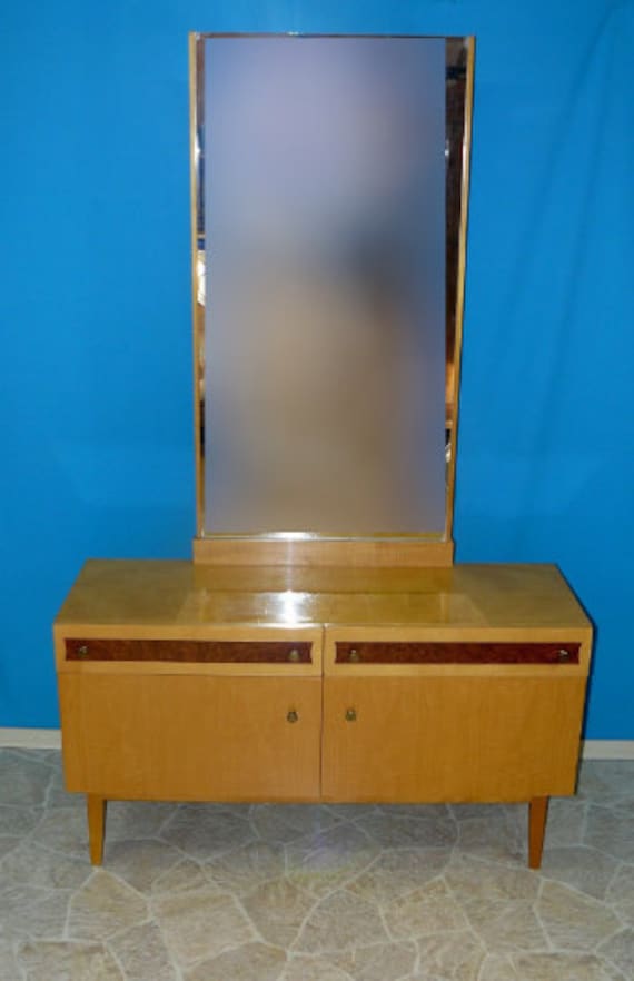 Midcentury Mirror Dresser 50 Years Dressing Table Etsy