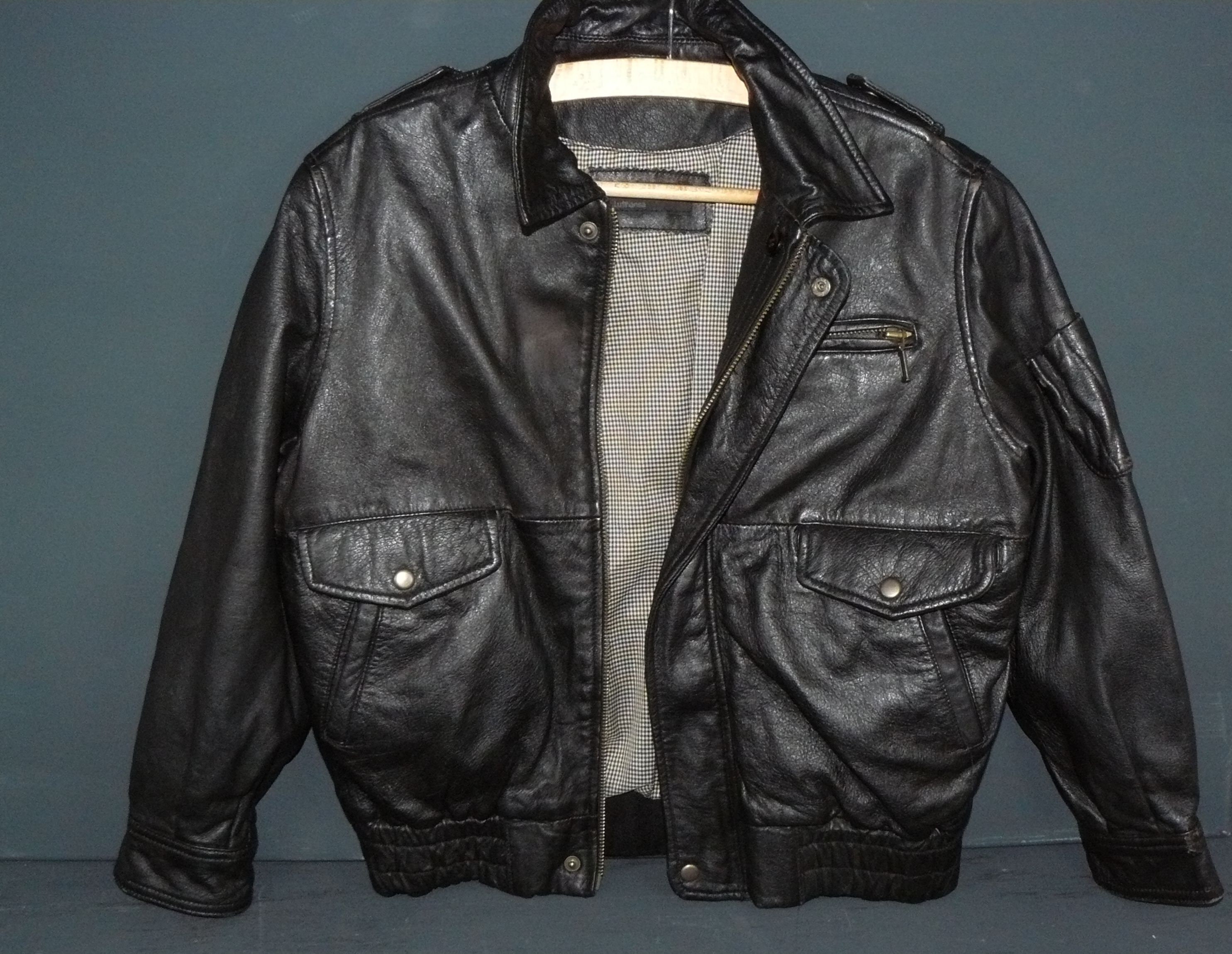 Vintage Leather Jacket - Etsy Vintage Leather Jacket - Etsy
