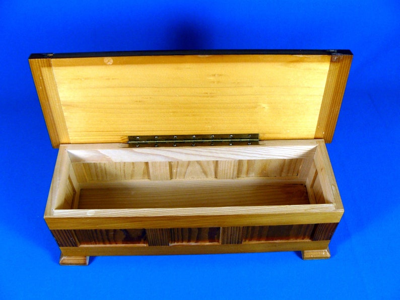 Vintage Wood Casket Crafts 60S Black Forest Blackforest