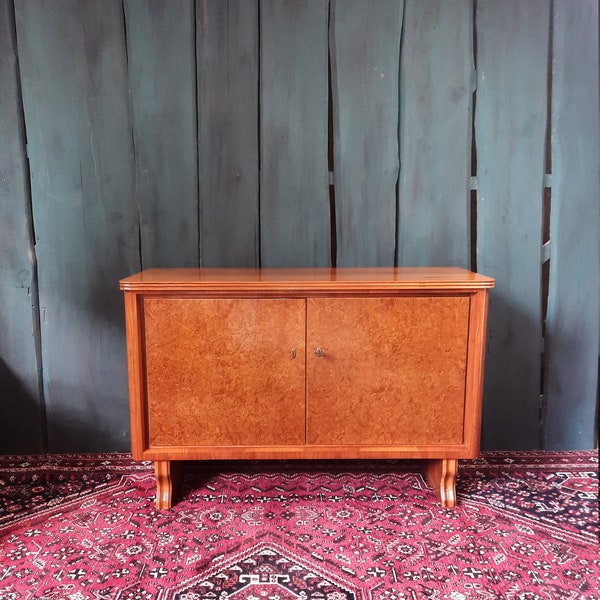 midcentury Kommode Holz Sideboard 50er Jahre