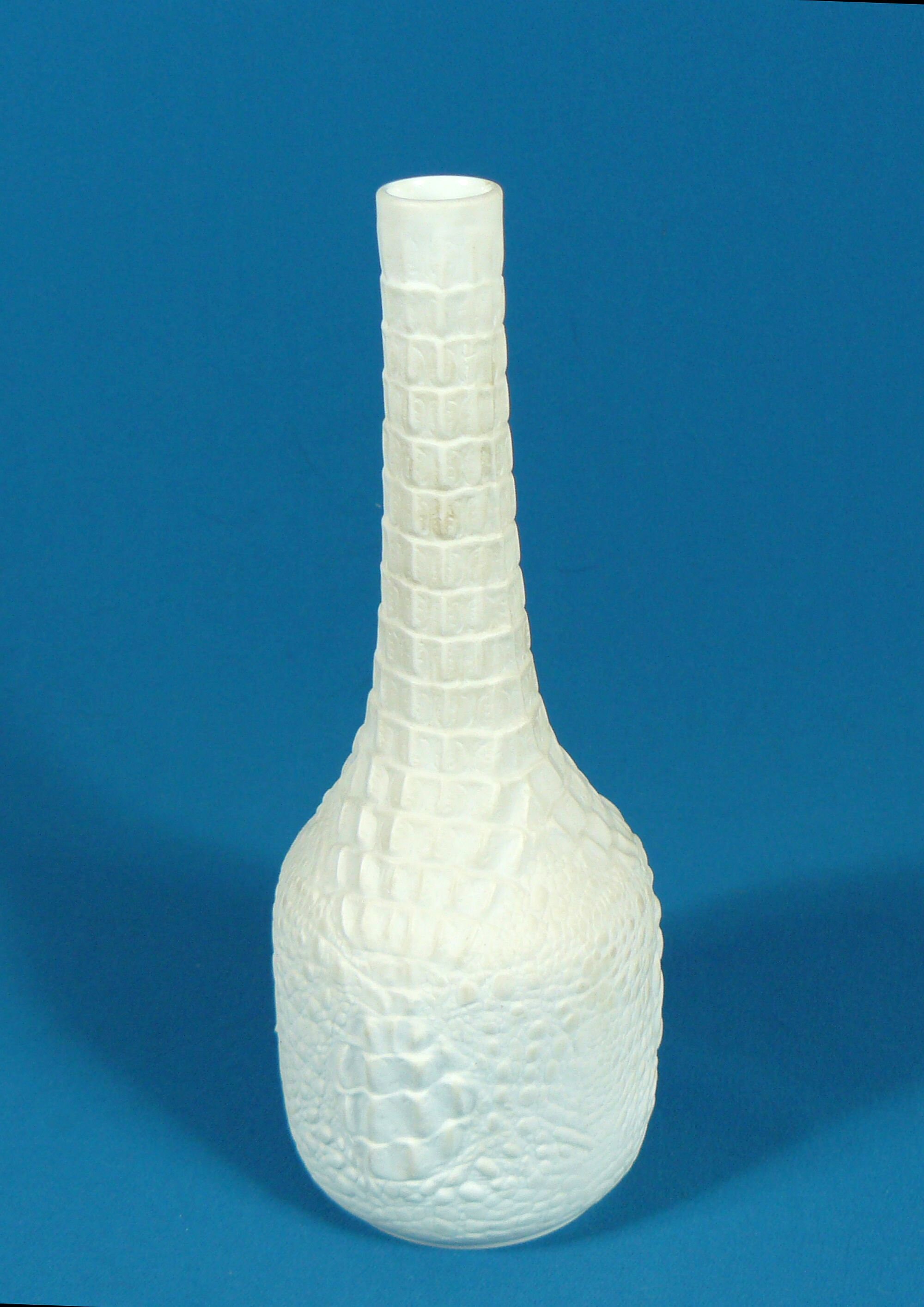 Vintage Porzellan Vase AK Kaiser 248 Bisquit weiß Krokolook Etsy Polska