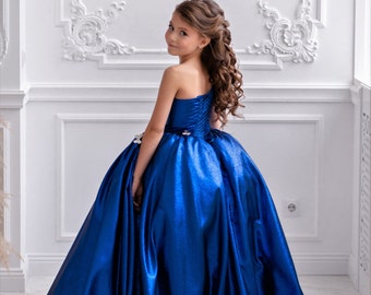 girls pageant gowns
