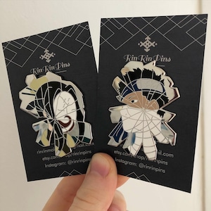SECONDS SALE: Shattered mirror ninja minor flawed enamel pins set