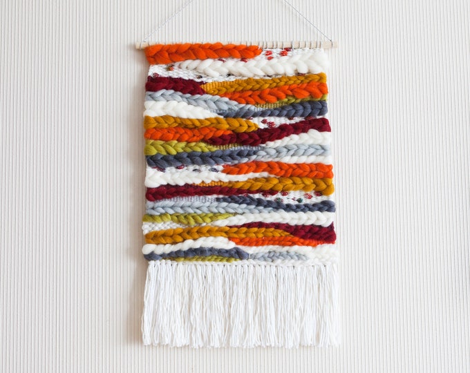 Weaving Wall Art Decor Modern Woven Wall Hanging Tapestry Etsy