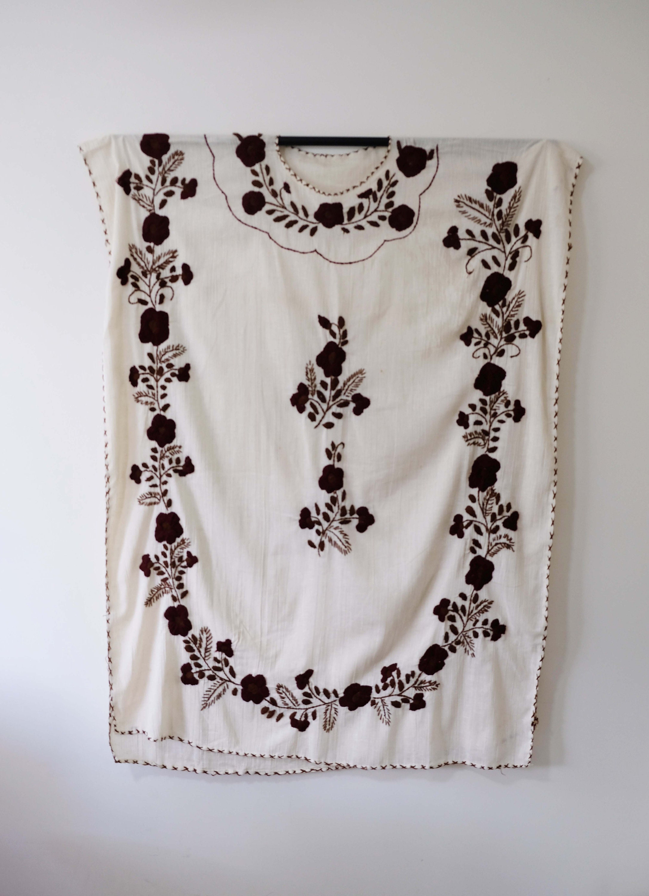 Vintage / Mexican Kaftan / Huipil / Hand Embroidered / - Etsy Australia