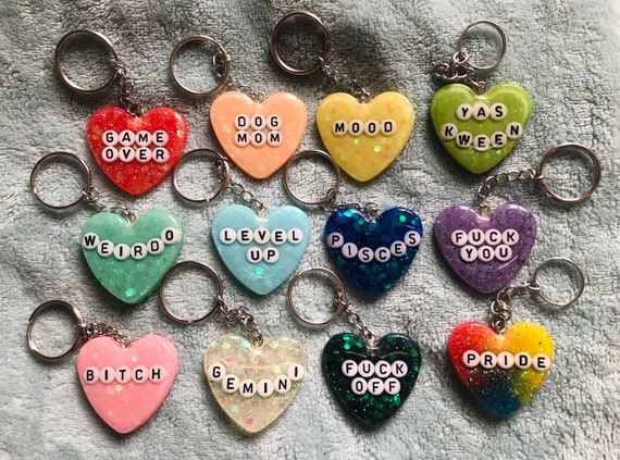 resin keychain