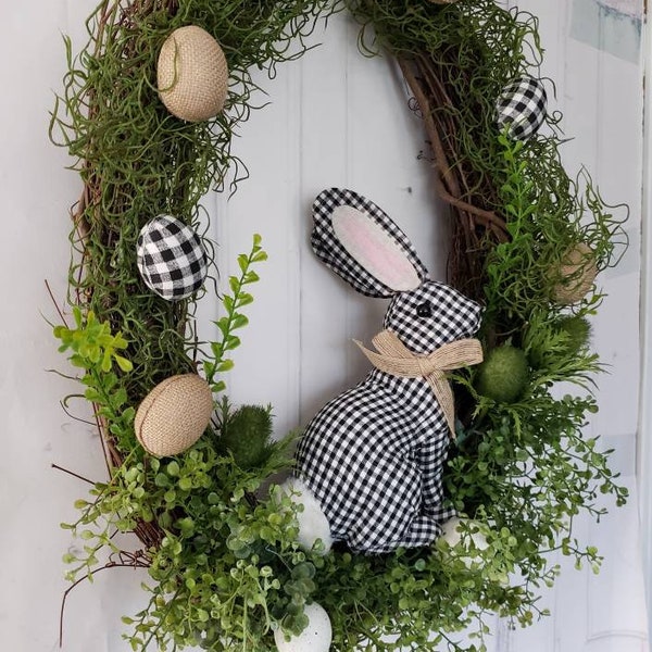 Easter Door Wreath Etsy