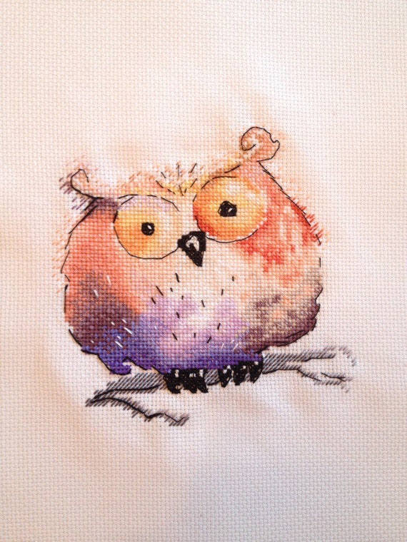 Owl Cross Stitch Chart