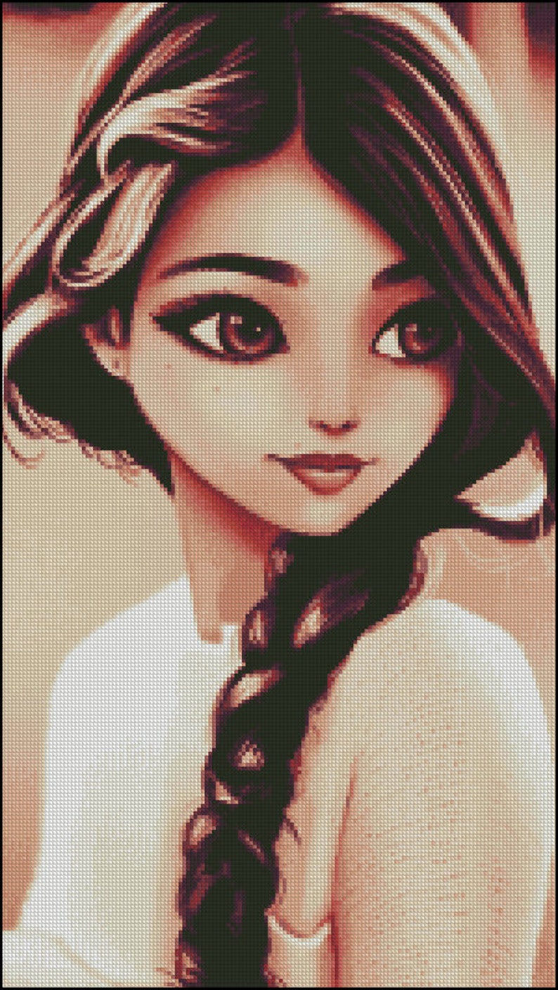 Custom Cross Stitch Pattern Pdf Commission Cross Stitch Etsy