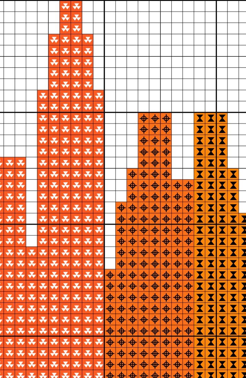 New York Skyline Cross Stitch Pattern PDF – Rainbow City Silhouette ...