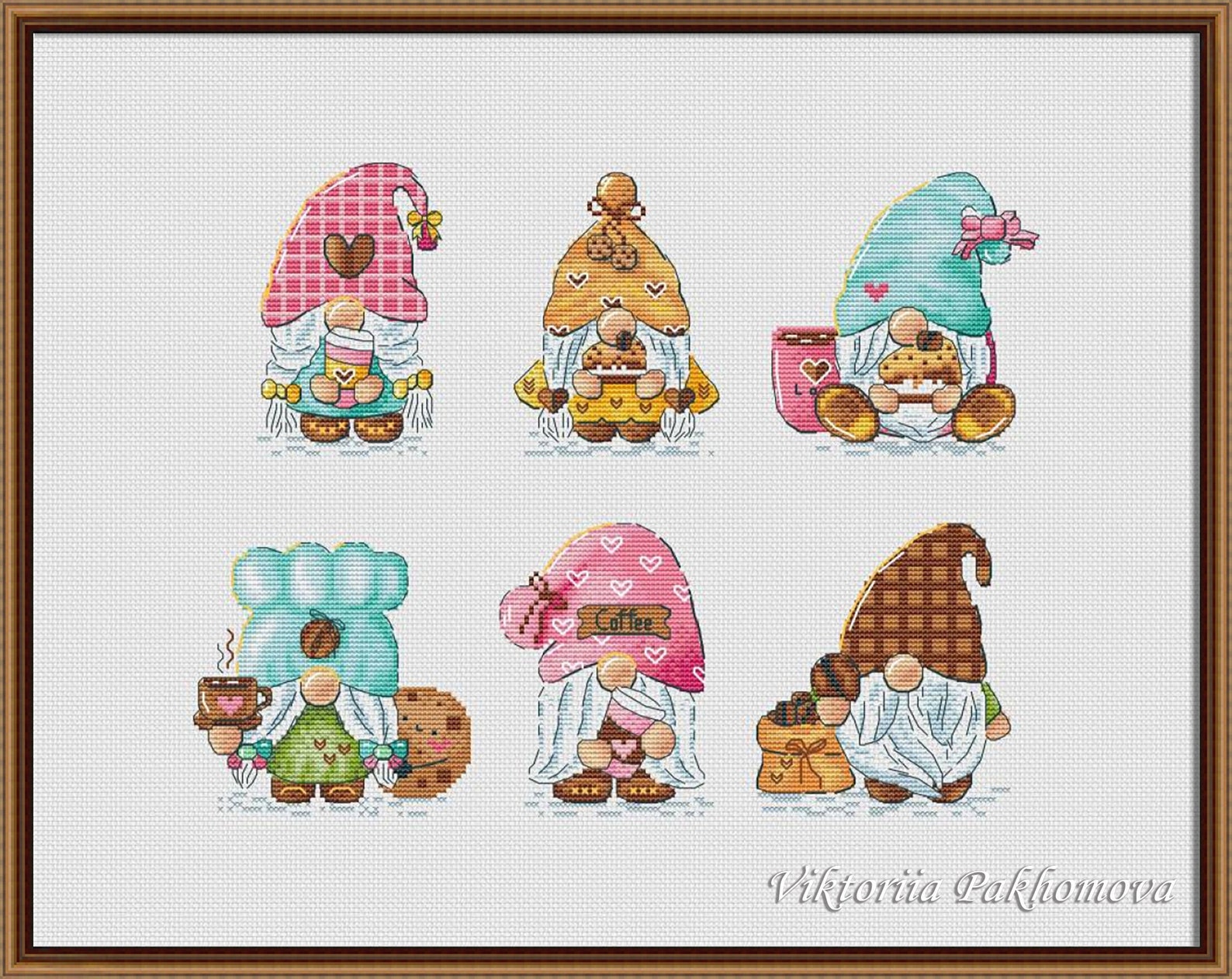 Coffee gnomes cross stitch sybju pdf gnome sweet gnome dwarf  etsy Coffee gnomes cross stitch sybju pdf gnome sweet gnome dwarf  etsy