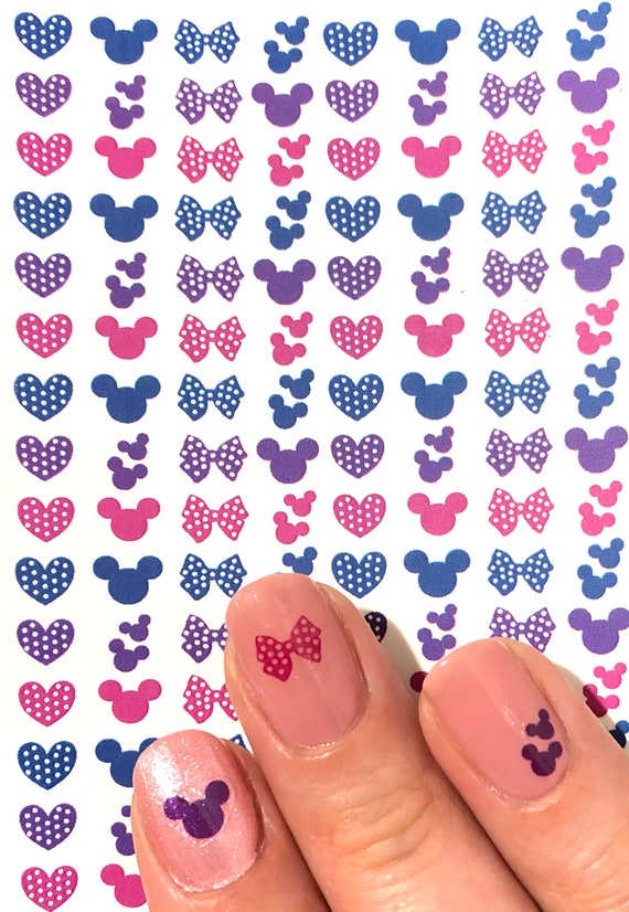 Mickey Mouse Nail Stickers for sale