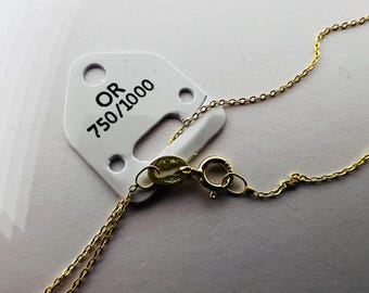 Top deal: 45cm chain in solid 18k yellow gold (750/1000)