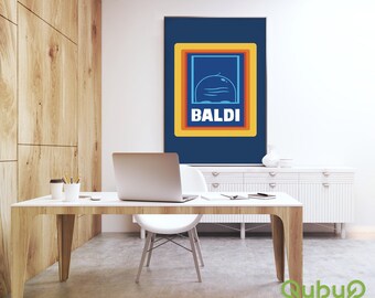 BALDI POSTER - Fab Fun Poster - Various sizes - Various Paper finishes