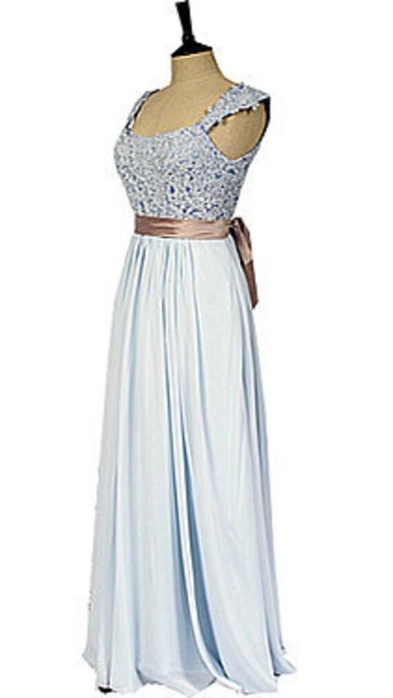 baby blue dress size 16