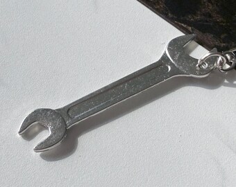 Wrench Keychain | Metal Tool Key Ring for Mechanics & DIY Lovers | Handcrafted Mini Spanner Gift | Car Accessories | Gift for Him