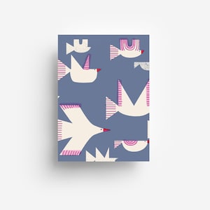 Postal Aves DIN A6
