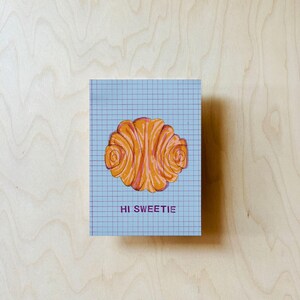 Cartolina postale Franzbrötchen DIN A6 immagine 3