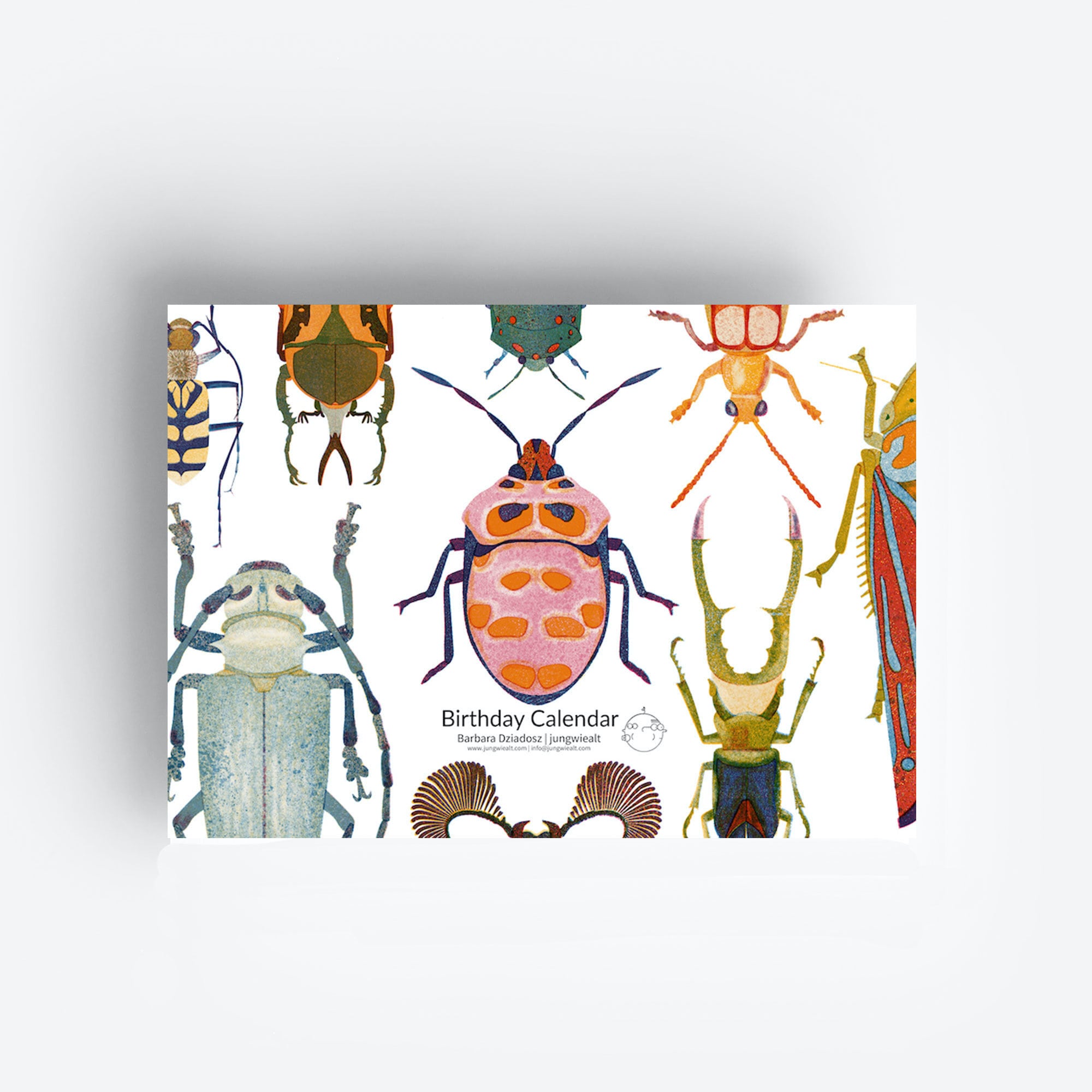 Perpetual Birthday Bug Calendar - Etsy.de