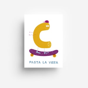 Postal Pasta La Vista DIN A6