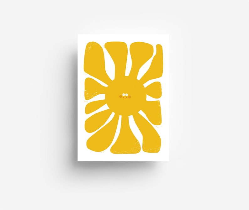 Carte postale Grand Soleil DIN A6 image 1