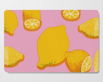 Pink Lemons Breakfast Plate