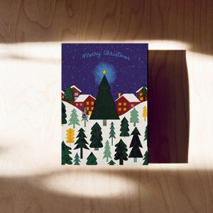 Carte postale paysage d’hiver DIN A6 image 3