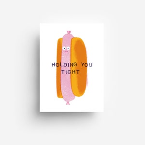 Cartolina Hot Dog DIN A6