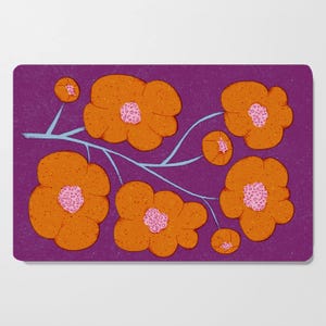 Vintage Flowers Breakfast Breakfast Plate