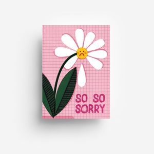 Pocztówka So Sorry DIN A6