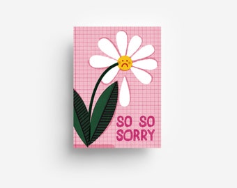 So Sorry Postcard DIN A6