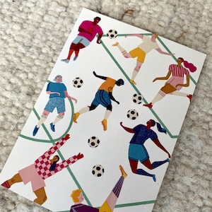 Cartolina di calcio DIN A6 immagine 4