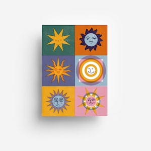 Sun Postcard DIN A6