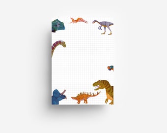 Dinosaurs Note Pad DIN A5