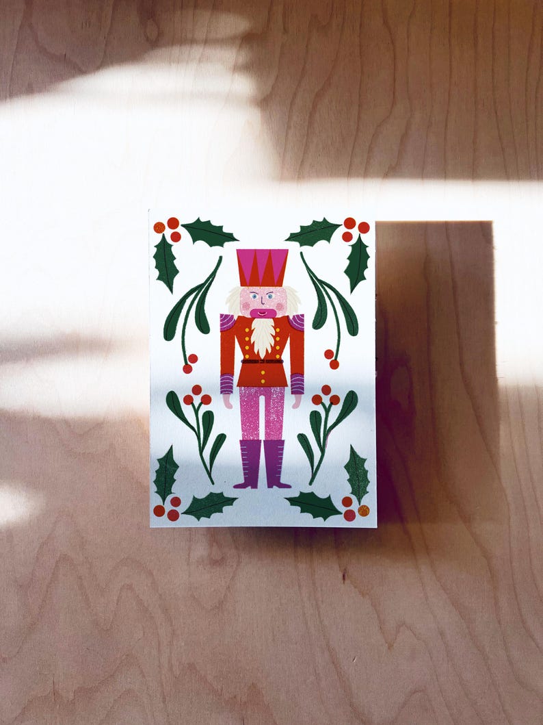 Cartolina Schiaccianoci DIN A6 immagine 5