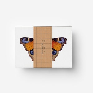 Butterfly Postcard Set (12 Cards) DIN A6