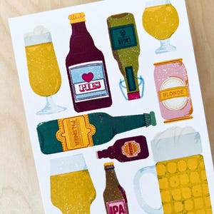 Carte postale de bière DIN A6 image 3