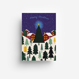 Carte postale paysage d’hiver DIN A6 image 1