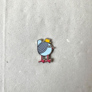 Enamel Pin Bird