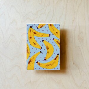 Carte postale banane DIN A6 image 3