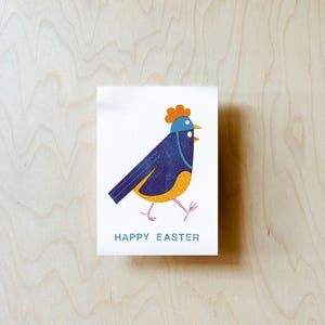 Carte postale oiseau de Pâques DIN A6 image 4
